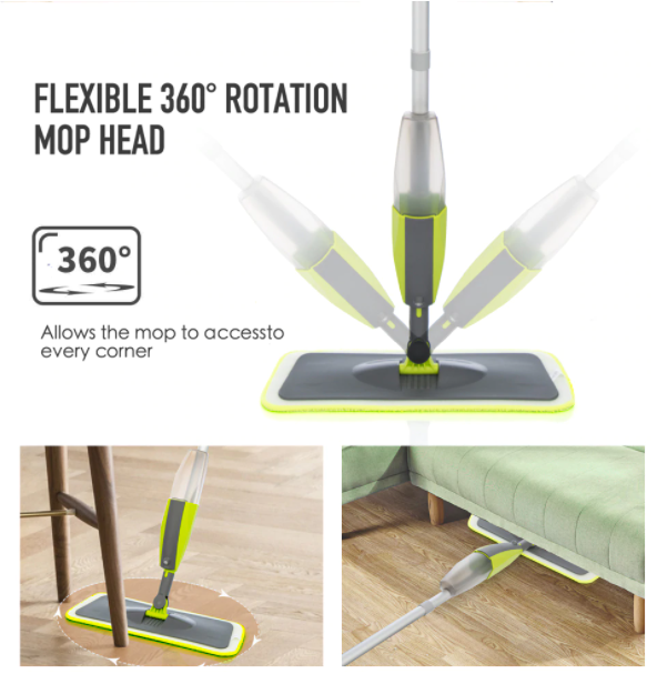 مساحة ارضيات Spray Mop بخاصية البخاخ