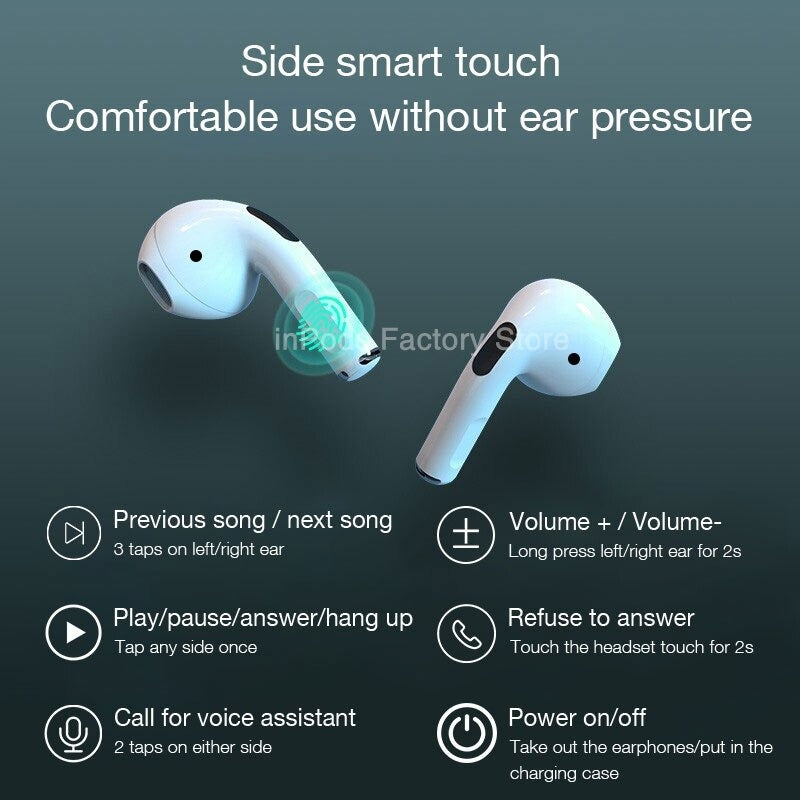 4th Gen Mini Bluetooth écouteur Pro 4 سماعات لاسلكية 5.0 الجيل الجديد 2020